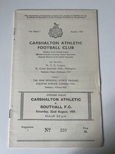 Carshalton southall f.c for sale Carshalton southall f.c for sale  MELKSHAM
