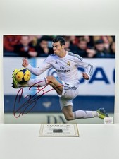 GARETH BALE HAND SIGNED 8X10 PHOTO MADRID AUTO TOPPS GENUINE + CERTIFICATE COA comprar usado  Enviando para Brazil