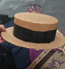 Ancien chapeau canotier d'occasion  Poitiers