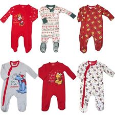 Christmas baby sleepsuit for sale  CROYDON