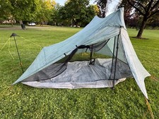 Zpacks Offset Solo, Olive - Usado em muito bom estado.  Folha de base grátis.  comprar usado  Enviando para Brazil