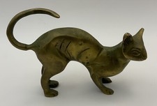 Vintage brass cat for sale  NEWPORT