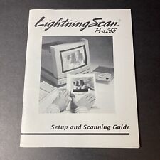 Vintage Lightning Scan Pro256 Setup And Scanning Guide comprar usado  Enviando para Brazil