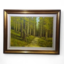 Quadro paesaggio boschivo usato  Italia