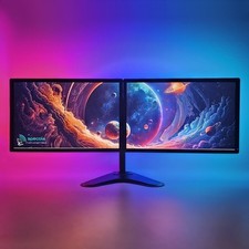 Dual monitors 2x23 for sale  UK