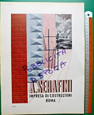 Pubblicità 1940 a.serafini usato  Russi