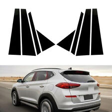 Ajuste para Hyundai Tucson 2016-2021 Pilar Poste Porta Janela Decalque Acabamento Capa Preta comprar usado  Enviando para Brazil