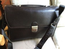 Cartable cuir brun d'occasion  Saint-Malo