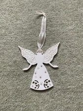 Cream ceramic angel for sale  LEICESTER