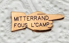 Pin humour politique d'occasion  Menucourt