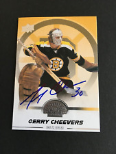 Gerry cheevers autographed for sale  Shipping to Ireland