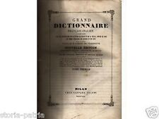 Antico dizionario italiano usato  Italia