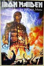 Pôster Iron Maiden Wicker Man 24,5 x 36,5 comprar usado  Enviando para Brazil