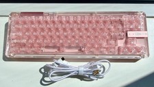 Perfeito estado - Teclado Kiboom Phantom 68 - Rosa, usado comprar usado  Enviando para Brazil