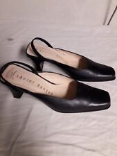 Chaussures noire cuir d'occasion  Champs-sur-Marne