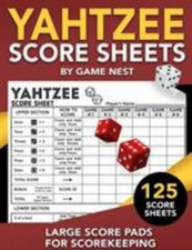 yahtzee score sheets for sale yahtzee score sheets for sale Salinas