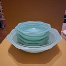 Vintage pyrex green for sale  HUNSTANTON