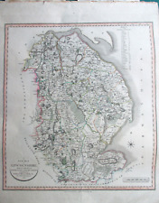 1801 antique map for sale  CREDITON