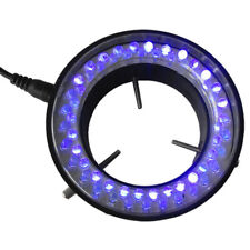 Usado, 60 LED roxo fonte de luz UV microscópio anel lâmpada iluminador 110V-240V comprar usado  Enviando para Brazil