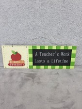 Decorative teacher sign for sale  League City