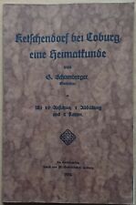 Ketschendorf coburg heimatkund gebraucht kaufen  Eppelborn