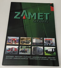 ZAMET GŁOWNO MILITARY VEHICLES 2023 INCL. JELCZ STAR 6x BROCHURE PROSPEKT SET, używany na sprzedaż  PL