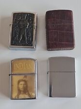 Usado, CONJUNTO DE 4 ISQUEIROS TIPO ZIPPO - RARO!!! comprar usado  Enviando para Brazil
