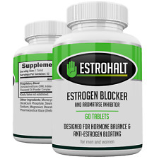 Estrohalt Mejor Estrógeno Bloqueador Y Aromatasa Inhibidor para Hombre Mujer 60 comprar usado  Enviando para Brazil