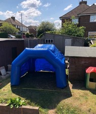 Blue inflatable marquee for sale  DUNSTABLE