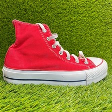 Tênis esportivo Converse Chuck Taylor All Star Hi feminino tamanho 8 vermelho rosa comprar usado Tênis esportivo Converse Chuck Taylor All Star Hi feminino tamanho 8 vermelho rosa comprar usado  Enviando para Brazil