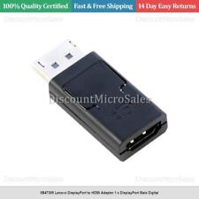Adaptador 0B47395 Lenovo DisplayPort para HDMI 1 x DisplayPort macho digital comprar usado  Enviando para Brazil