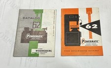 Book catalog powermatic for sale  La Habra