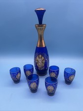 Bohemian cobalt blue for sale  Andover