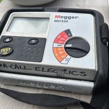 Megger mit320 insulation for sale  ROMFORD