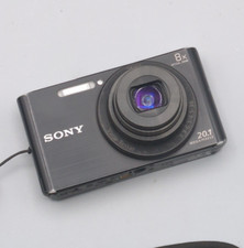 Sony Cyber-Shot DSC-W830 20.1MP 8x Digital Camera Black, 32GB SD, Charger, Case na sprzedaż  Wysyłka do Poland