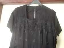 Ladies vintage black for sale  BELVEDERE