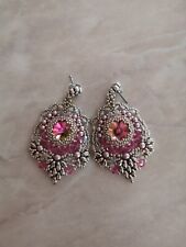 Orecchini pendenti pink usato  Siderno
