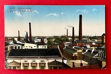 AK LODZ w Polsce 1. WK 1915 Widok ogólny z fabryką (157596 na sprzedaż  Wysyłka do Poland