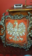 Orzeł z Koroną godło państwowe RP bursztyn bałtyck na sprzedaż  PL