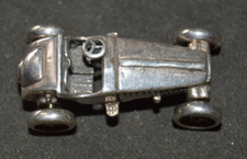 Carro esportivo Hallmarked prata miniatura modelo 1930 - rodas móveis comprar usado  Enviando para Brazil