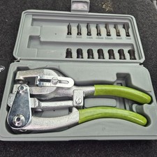 Leather punch set for sale  CLEETHORPES