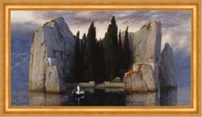 Toteninsel arnold böcklin gebraucht kaufen  Grabenstätt