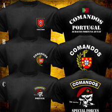Camiseta Militar das Forças Especiais do Exército Português Comandos Portugal, usado comprar usado  Enviando para Brazil