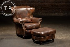 Vintage wingback leather for sale  USA