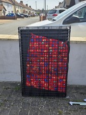 Dog cages folding for sale  ONGAR
