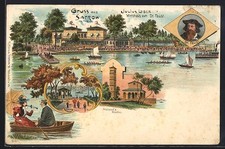 Lithographie sacrow potsdam gebraucht kaufen  Berlin