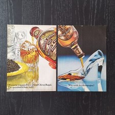 1982 Chivas Regal whisky - 2x Original AD Advertising Pubblicità Vintage, usado comprar usado  Enviando para Brazil