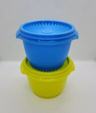 Tigelas Tupperware Servalier, conjunto de 2, azul e amarelo, selo hermético **NOVO**  comprar usado  Enviando para Brazil