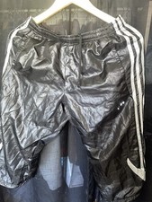 Adidas shiny nylon for sale  NORWICH