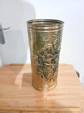 Vintage embossed brass for sale  HORNCHURCH